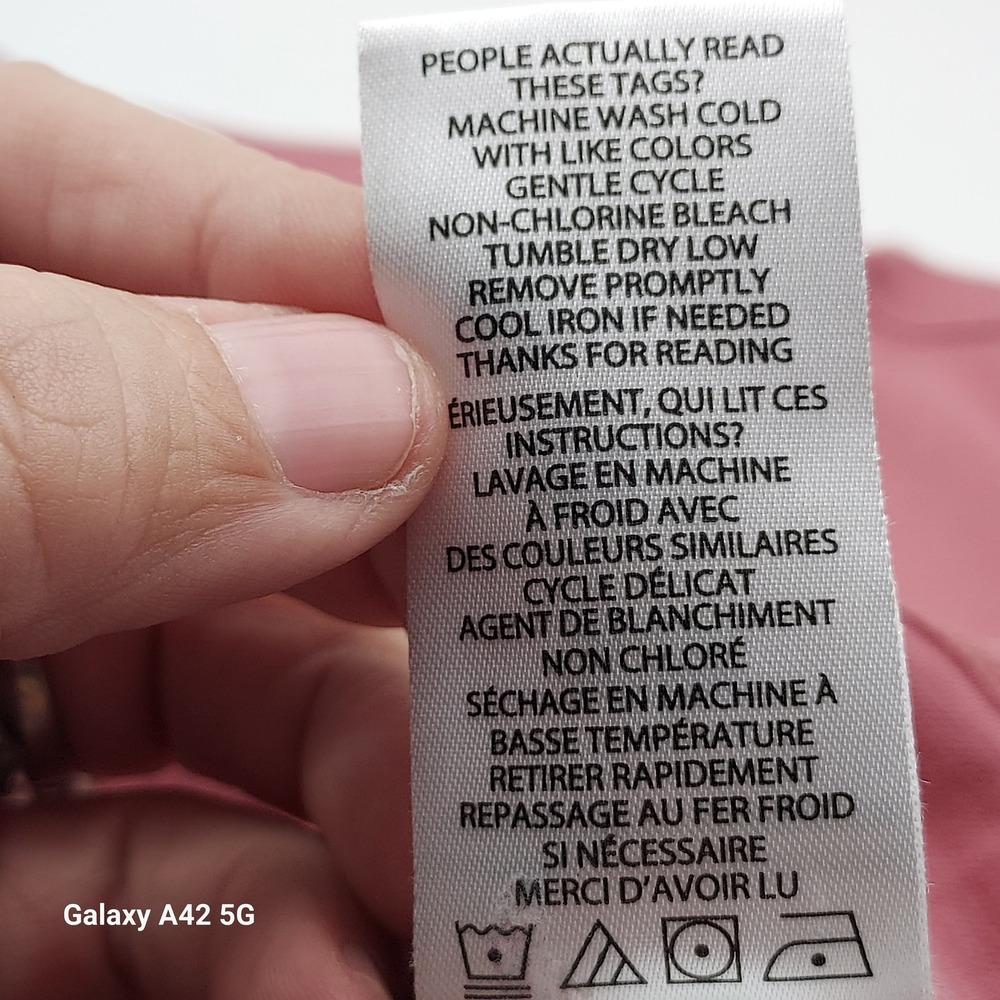 TravisMathew Mens Polo Shirt Rose Pink Heathered Short Sleeve Size L Golf Casual - Picture 5 of 10